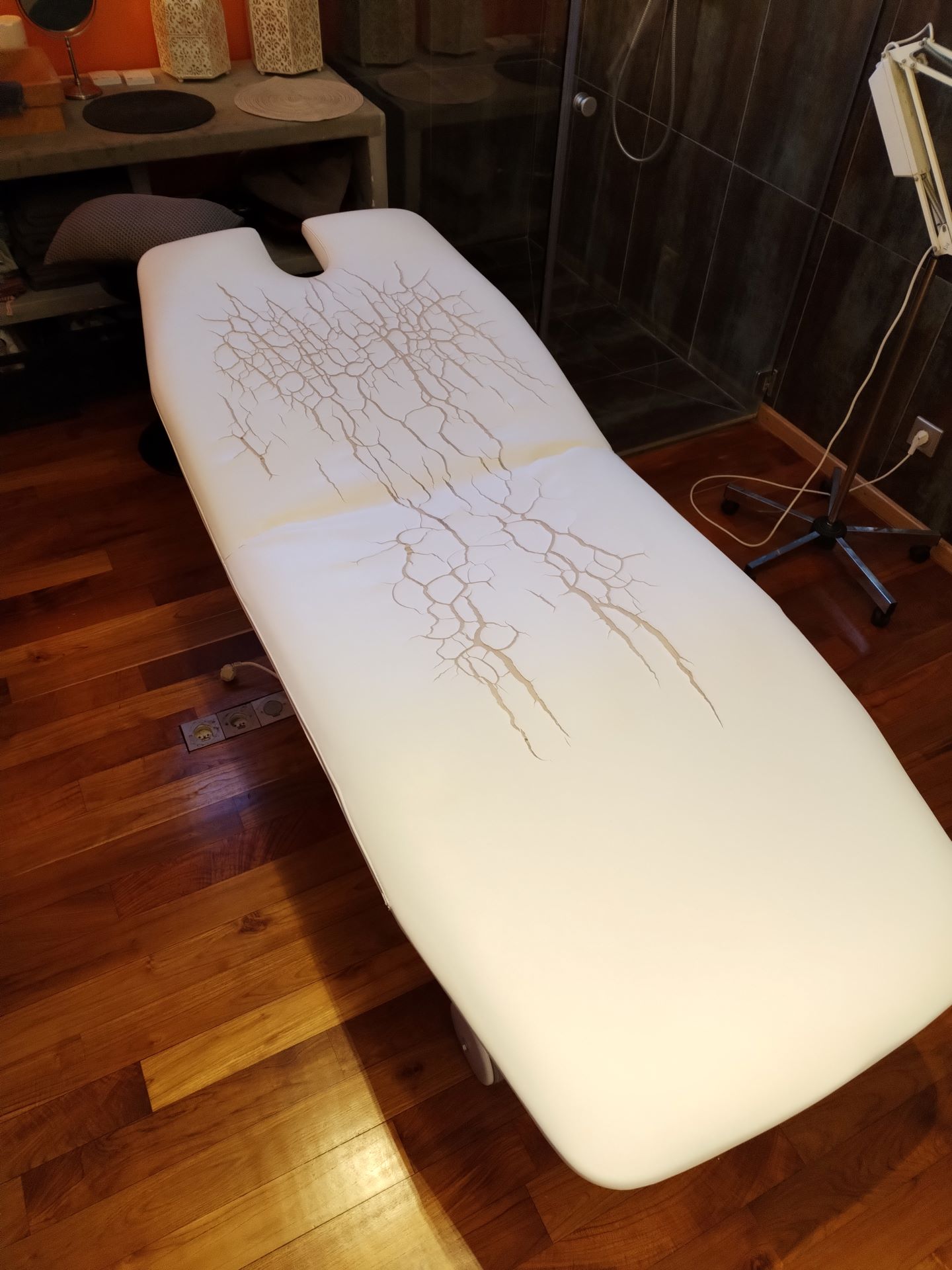 Table de massage - Avant